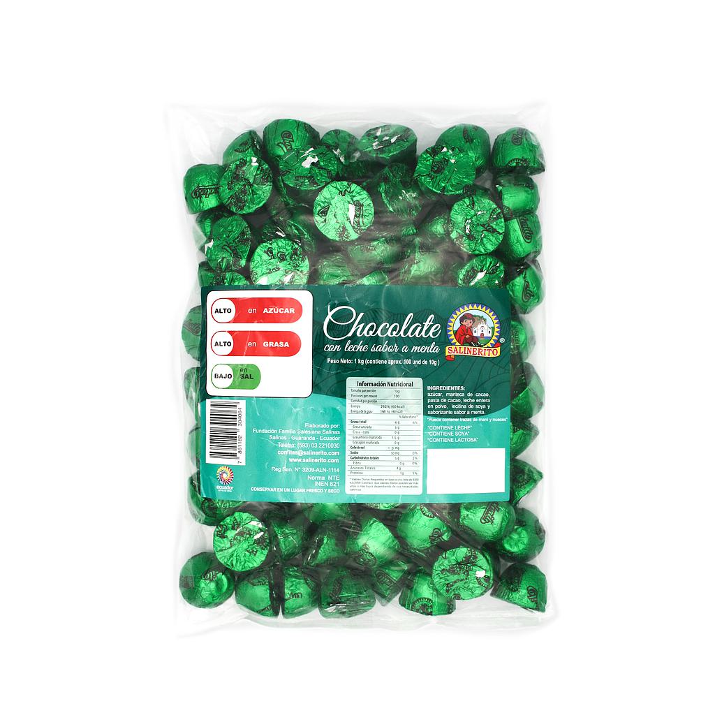 Chocolate de menta - funda 1kg